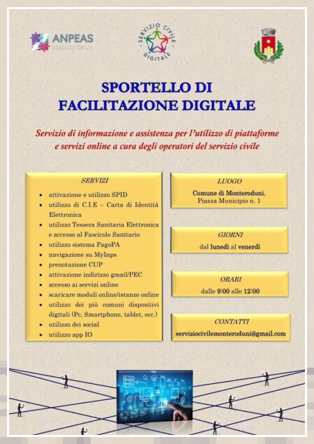 SPORTELLO DI FACILITAZIONE DIGITALE